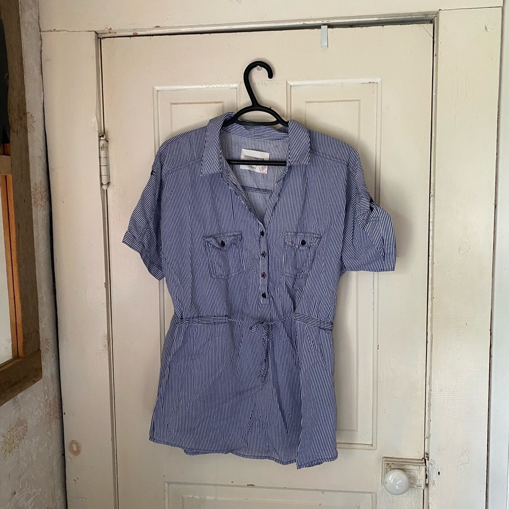Denver Hayes Cotton Striped Shirt